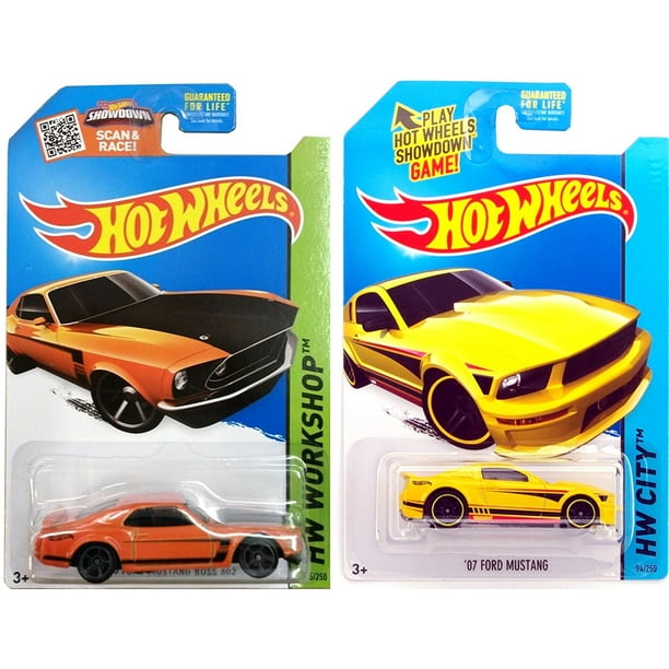 Details about   Hot Wheels ’69 Ford Mustang Boss 302 Choice Lot2 Cars per Lot